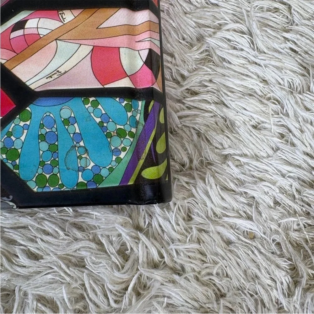 Emilio Pucci Vintage Notebook Tie Print Victoria &‎ Albert Museum Geometric